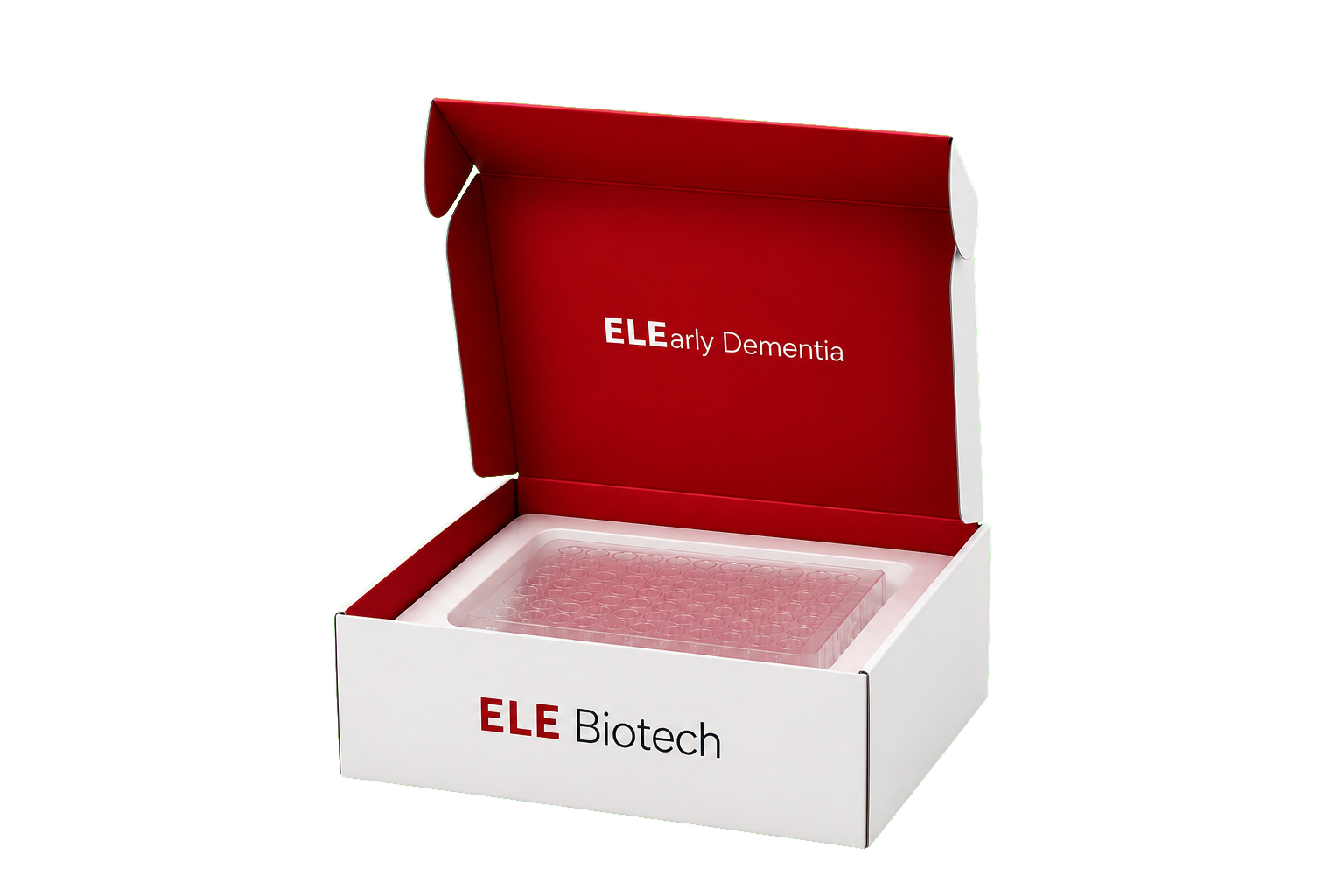 Caja ELE Biotech abierta